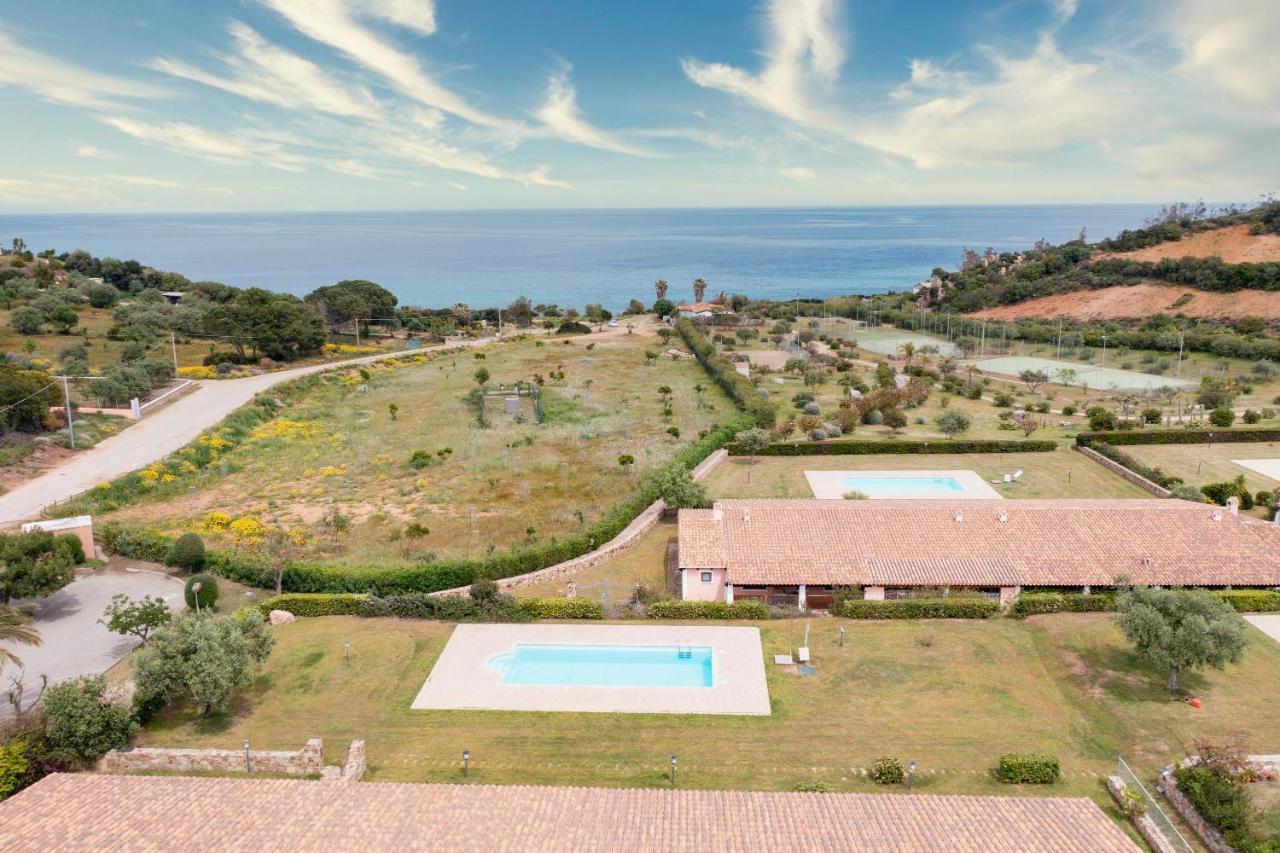 Vila Casa Del Sole Tertenìa Exteriér fotografie